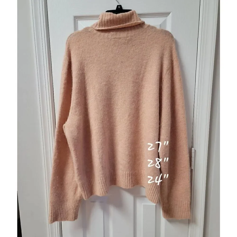 Frame Dusty Pink Alpaca Wool Sweater L